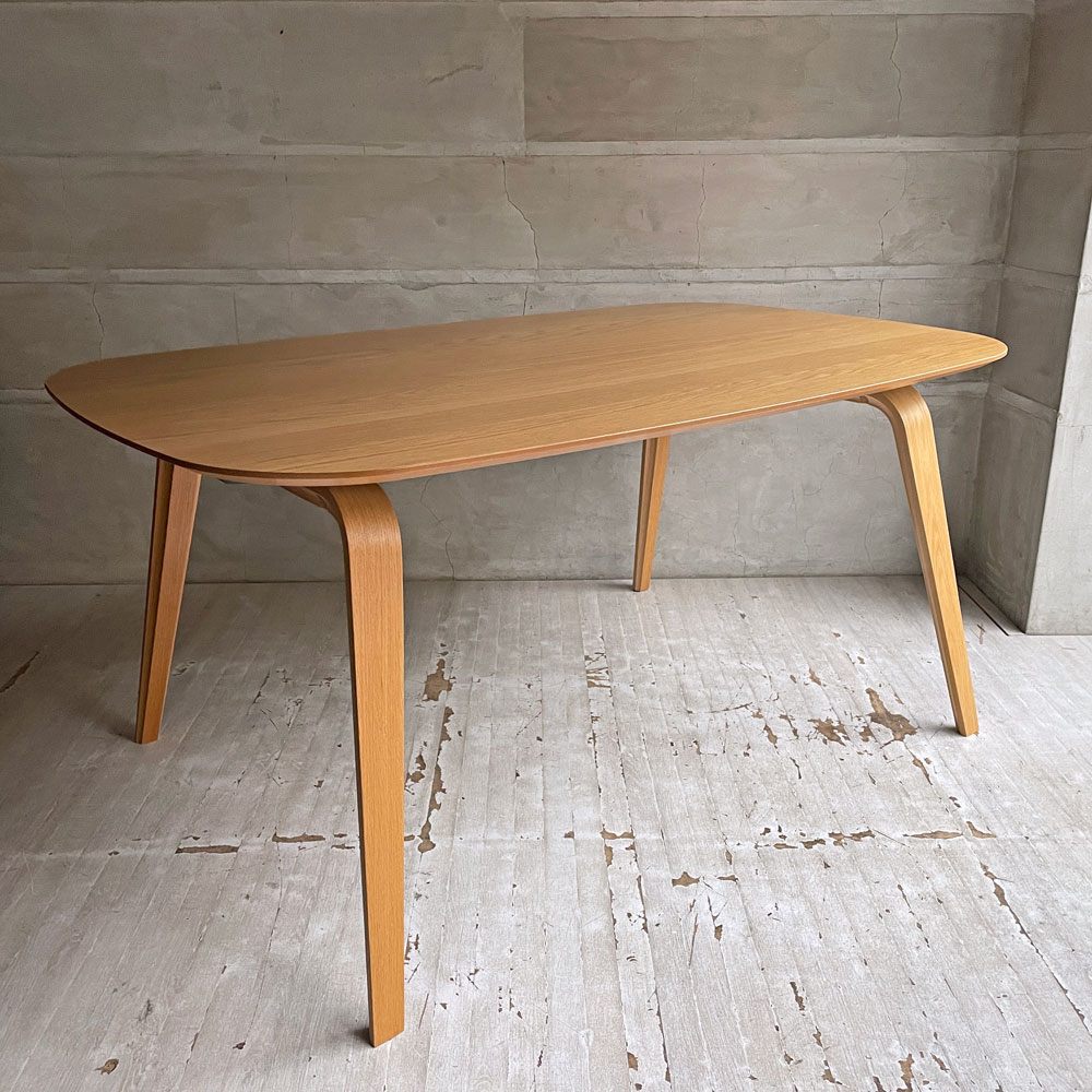 ボーコンセプト BoConcept ハウゲ HAUGE ダイニングテーブル オーク材 W160cm ナチュラルテイスト モダンスタイル 定価¥237,900- ♪
