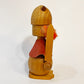 デンマークビンテージ Danish vintage wooden viking ノギンス バイキング 木製フィギュア オブジェ 24cm 北欧雑貨 ★