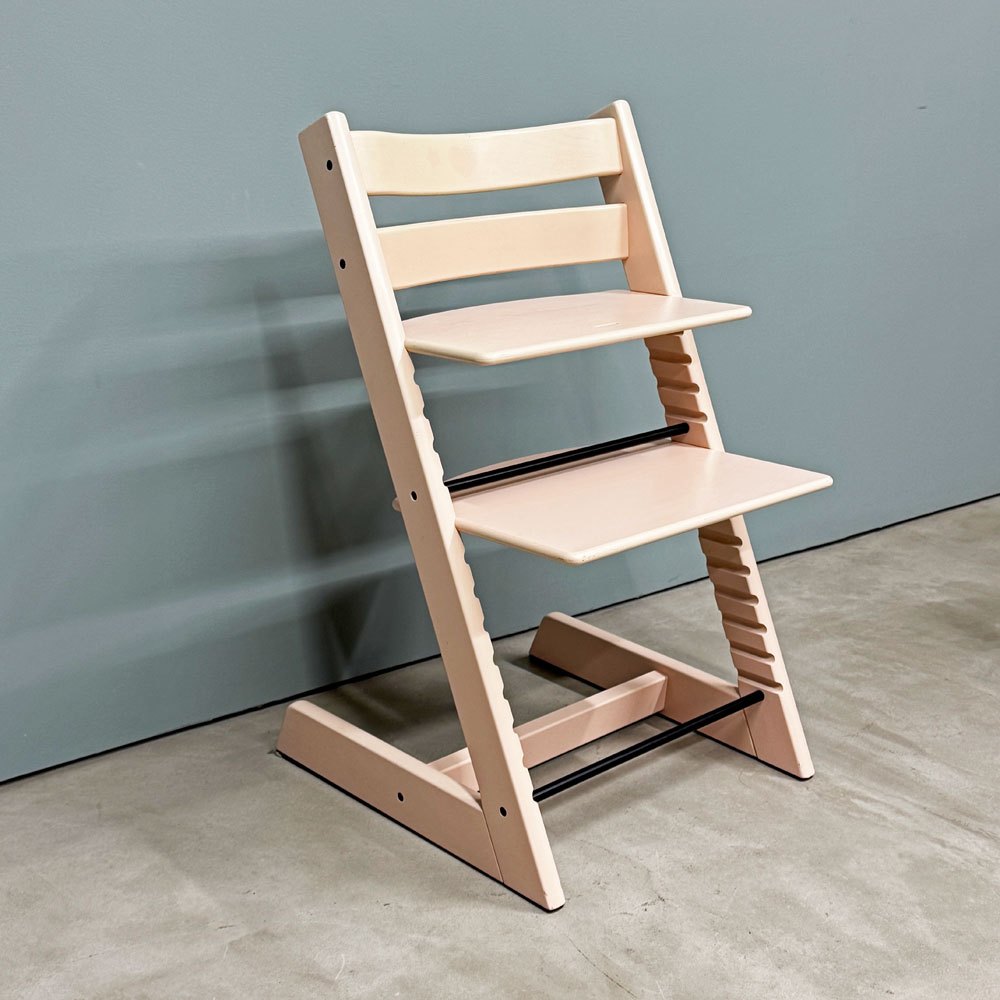 ストッケ STOKKE トリップトラップ TRIPP TRAPP ベビーチェア キッズチェア S/N5～ セレーヌピンク ノルウェー 北欧家具 ◎