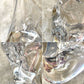 河内あさこ ASAKO KAWACHI フラワーベース 花瓶 吹きガラス オブジェ 現代作家 ■