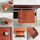 シバストファニチャー Sibast Furniture オフィスデスク No.275 ローズウッド×スチール サブデスク付 W204cm アルネ・ヴォッダー デンマーク 北欧ビンテージ 〓