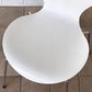 フリッツハンセン Fritz Hansen 3107 セブンチェア ラッカー仕上げ ホワイト スタッキング アルネ・ヤコブセン デンマーク 北欧家具 B ◇