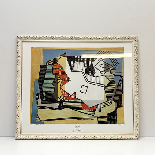 パブロ・ピカソ Pablo Picasso 静物 still life ポスター 油彩画 額装品 オールポスター製 ●