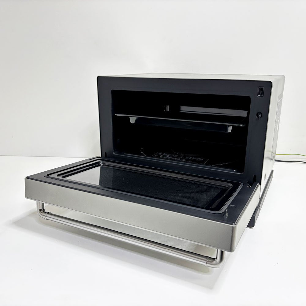 バルミューダ BALMUDA ザ・レンジ The Range K09A-SU 電子レンジ オーブンレンジ 800W ステンレス 2024年製 高年式 取扱説明書付 ●