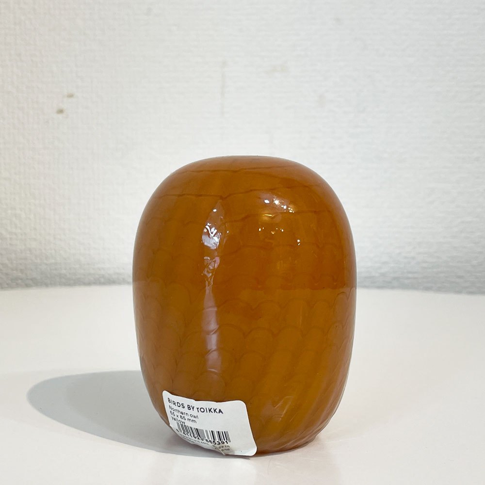 イッタラ iittala バーズバイトイッカ Birds by Toikka フクロウ Northern Owl Yellow No.455 SCOPE別注 オイバ・トイッカ イッタラバード ガラス ハンドメイド 北欧雑貨 ◎