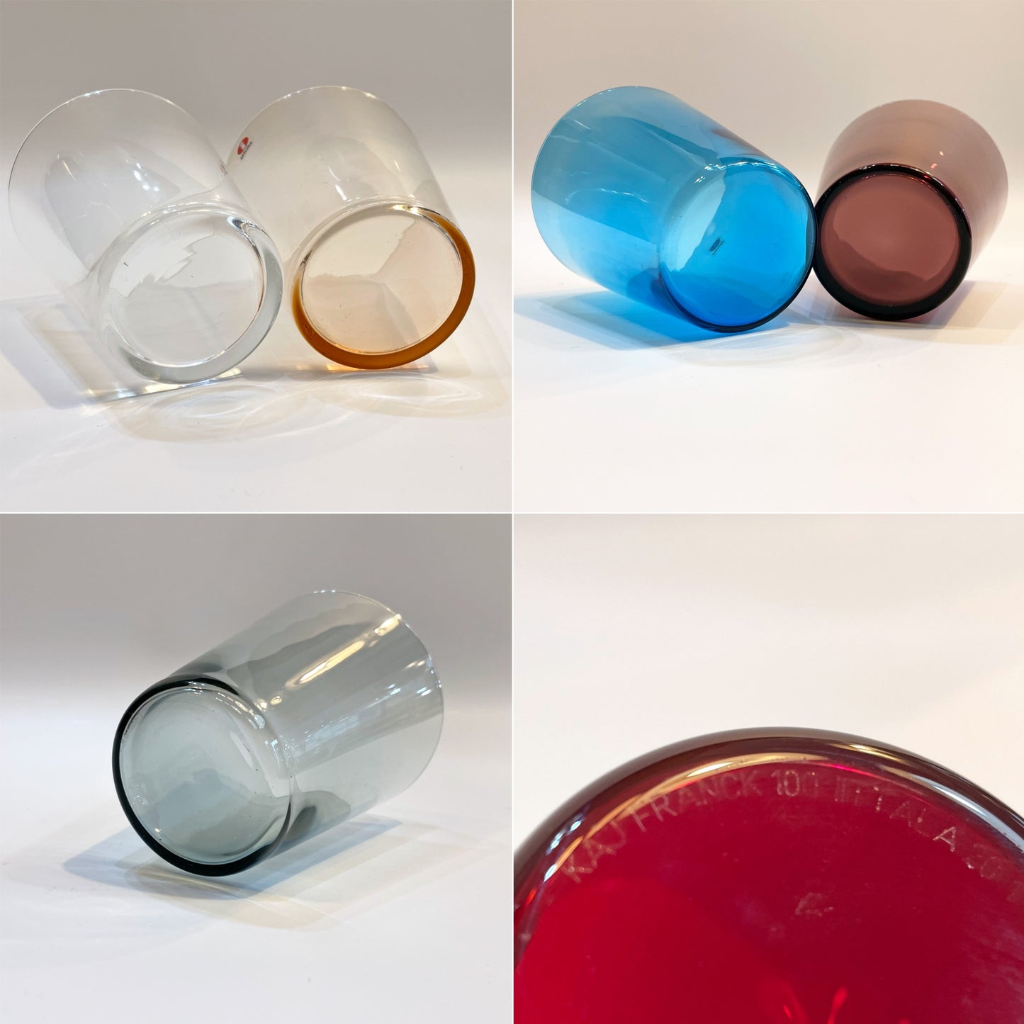 イッタラ iittala カルティオ Kartio 生誕100周年 6客set マウスブロー カイ・フランク Kaj Franck 2011年復刻 ★