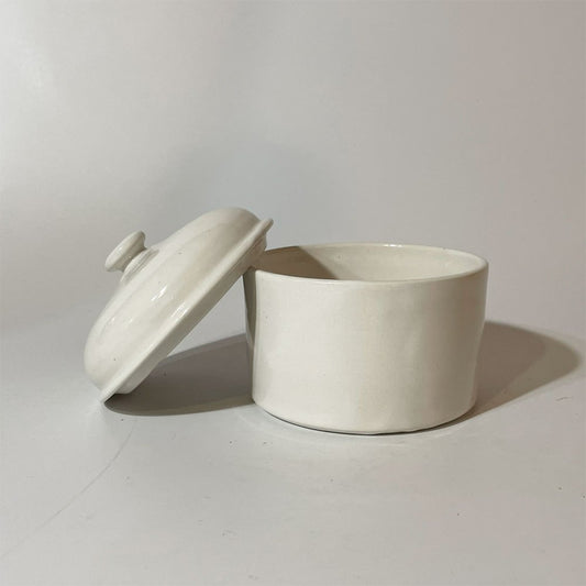 岡田直人 Naoto Okada 蓋物 蓋付キャニスター 陶芸家 現代作家 A ★