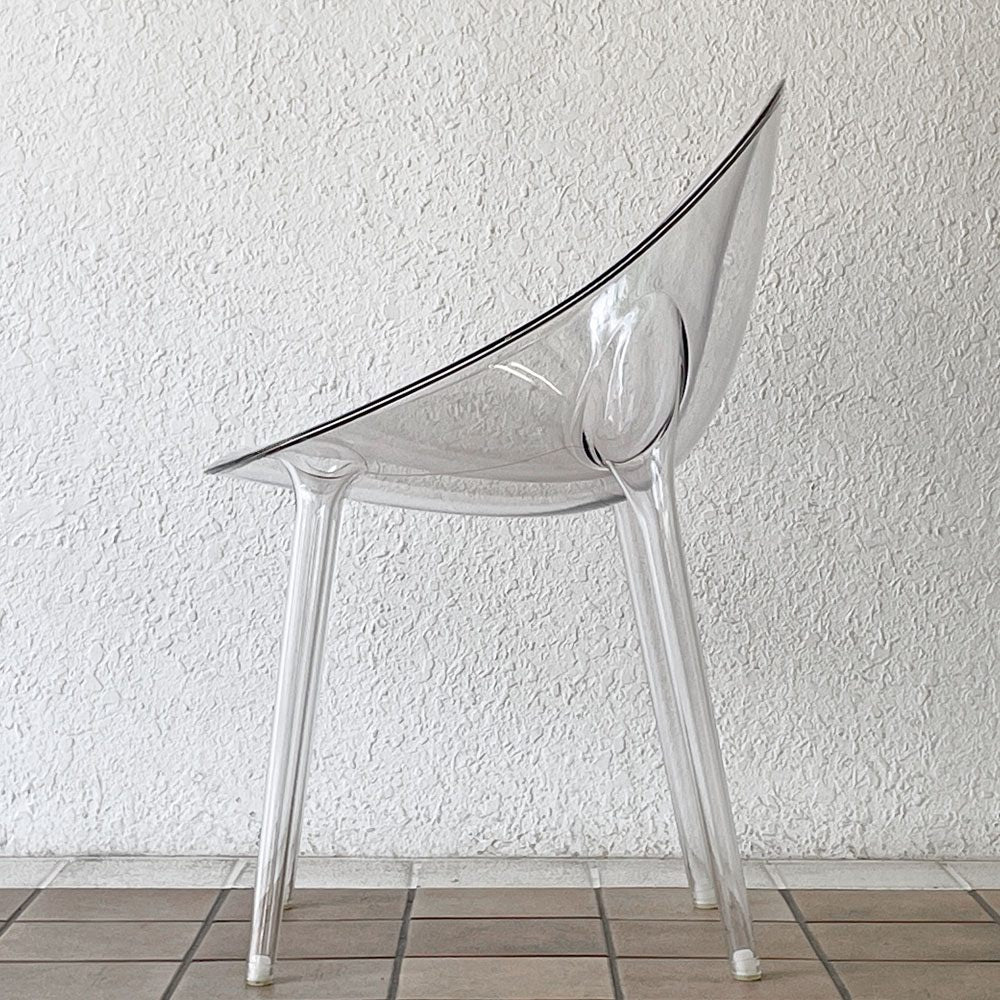 カルテル Kartell ミスターインポッシブル MR. IMPOSSIBLE ダイニングチェア クリスタル フィリップ・スタルク 定価77,200円 イタリア ◇