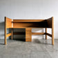 アクタス ACTUS オーク材 ファズル ワイドデスク FUZZLE WIDE DESK + シェルフ & キャビネット セット for 1～2名 子供から大人迄 参考価格225,500円～の品 〓