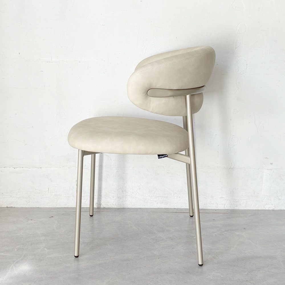 カリガリス Calligaris オレアンドロ OLEANDRO ダイニングチェア PVC張り 合成皮革 イタリア製 2025年製 美品 A★