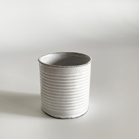 アスティエ・ド・ヴィラット Astier de Villatte コンセルブ Conserve ミニフラワーベース H6.5cm フランス 定価¥17,600- ■