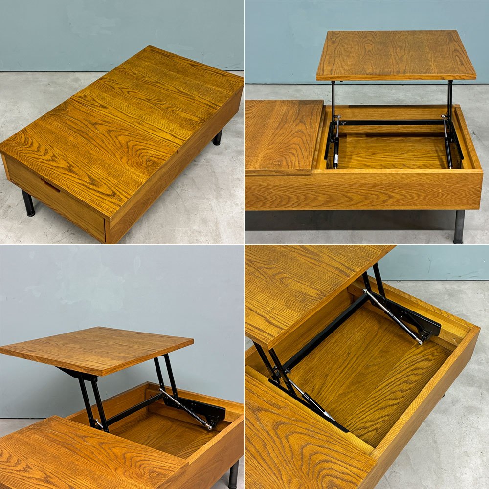 ジャーナルスタンダードファニチャー journal standard Furniture ピーエスエフ リフティングテーブル PSF LIFTING TABLE ローテーブル コーヒーテーブル W100cm ◎