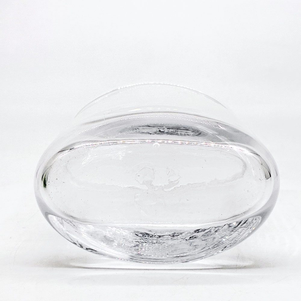 サイモン・ピアス Simon Pearce ガラス フラワーベース glass FlowerVase H13cm 花瓶 ハンドメイド アメリカ ●