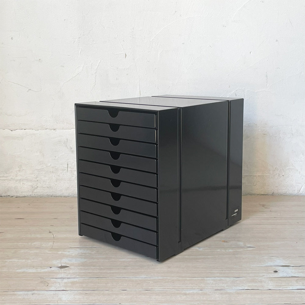 ユーエスエムハラー USM Haller モジュラーファニチャー USMイノス USM inos DRAWER SET ドロワーセット 10段 クローズ レターケース ★