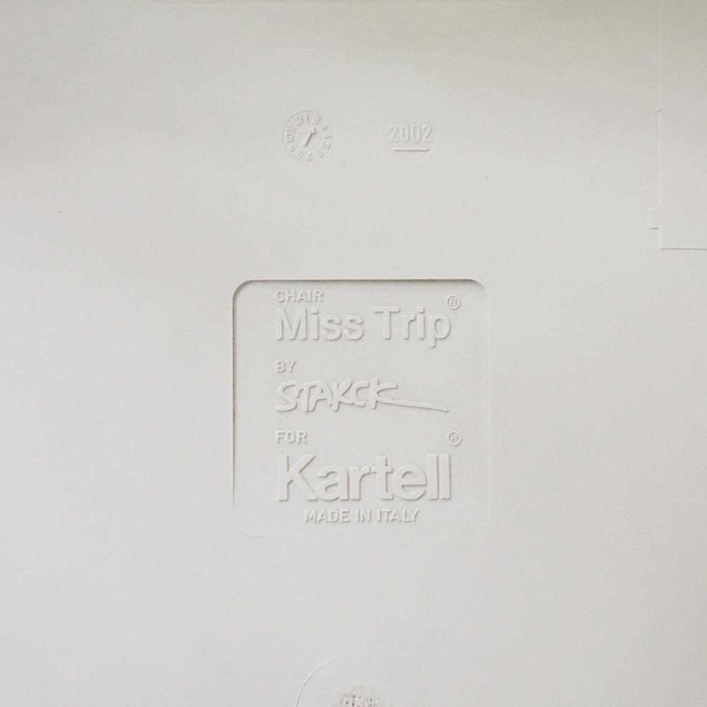カルテル Kartell ミストリップチェア Miss Trip フィリップ・スタルク Philippe Starck ビーチ プライウッド イタリアモダン ●