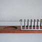 デンマークビンテージ Danish Vintage トーストラック Toast Rack チーク材 ステンレス 北欧雑貨 ■