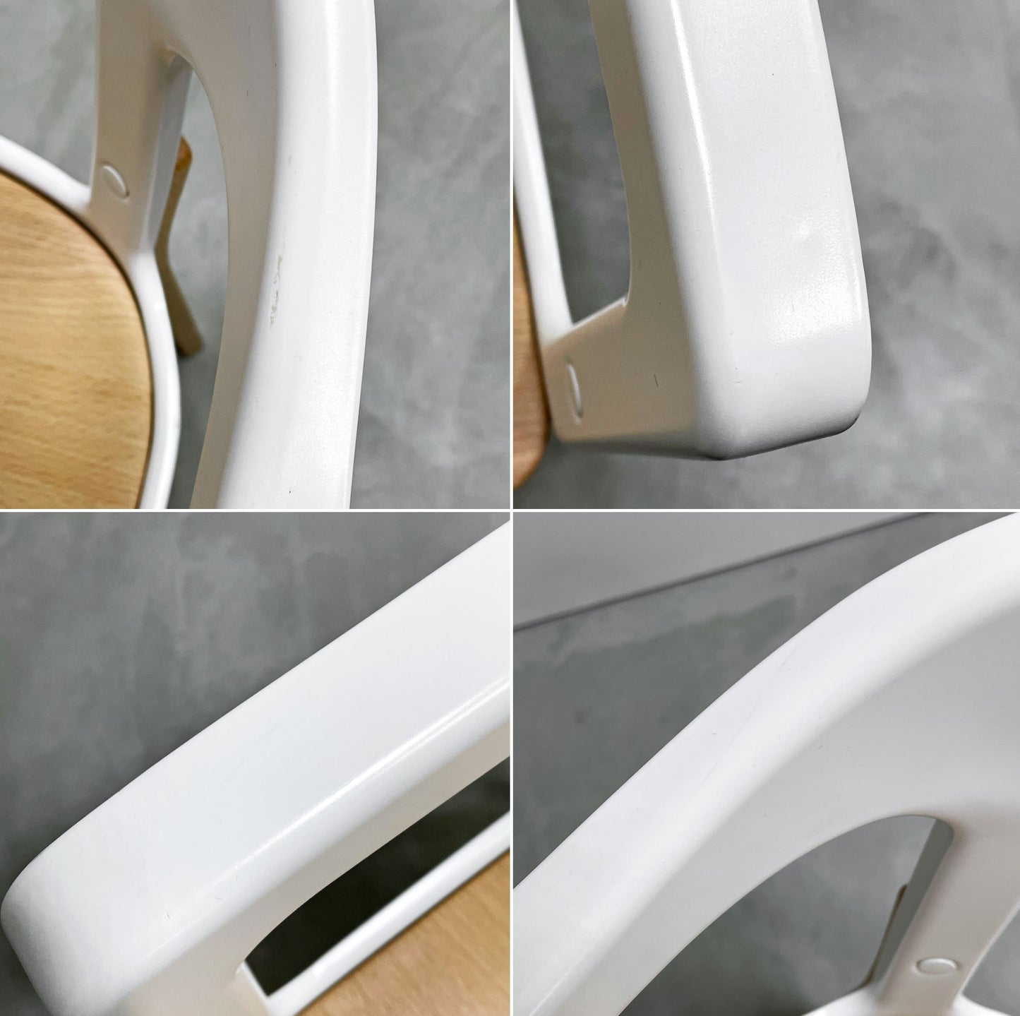 マジス Magis スティールウッドチェア Steelwood Chair アームチェア ホワイト × ビーチ ロナン＆エルワン・ブルレック イタリア A ●