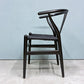 カールハンセン＆サン Carl Hansen & Son CH24 Yチェア ブラックラッカー×ブラックペーパーコード ビーチ材 ハンス・J・ウェグナー デンマーク 北欧家具 ◎