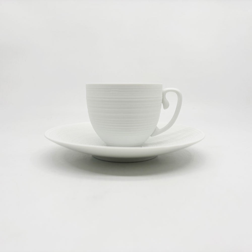 ジャン ルイ コケ JL Coquet エミスフェール Hemisphere コーヒーカップ＆ソーサー 磁器 洋食器 フランス B ●