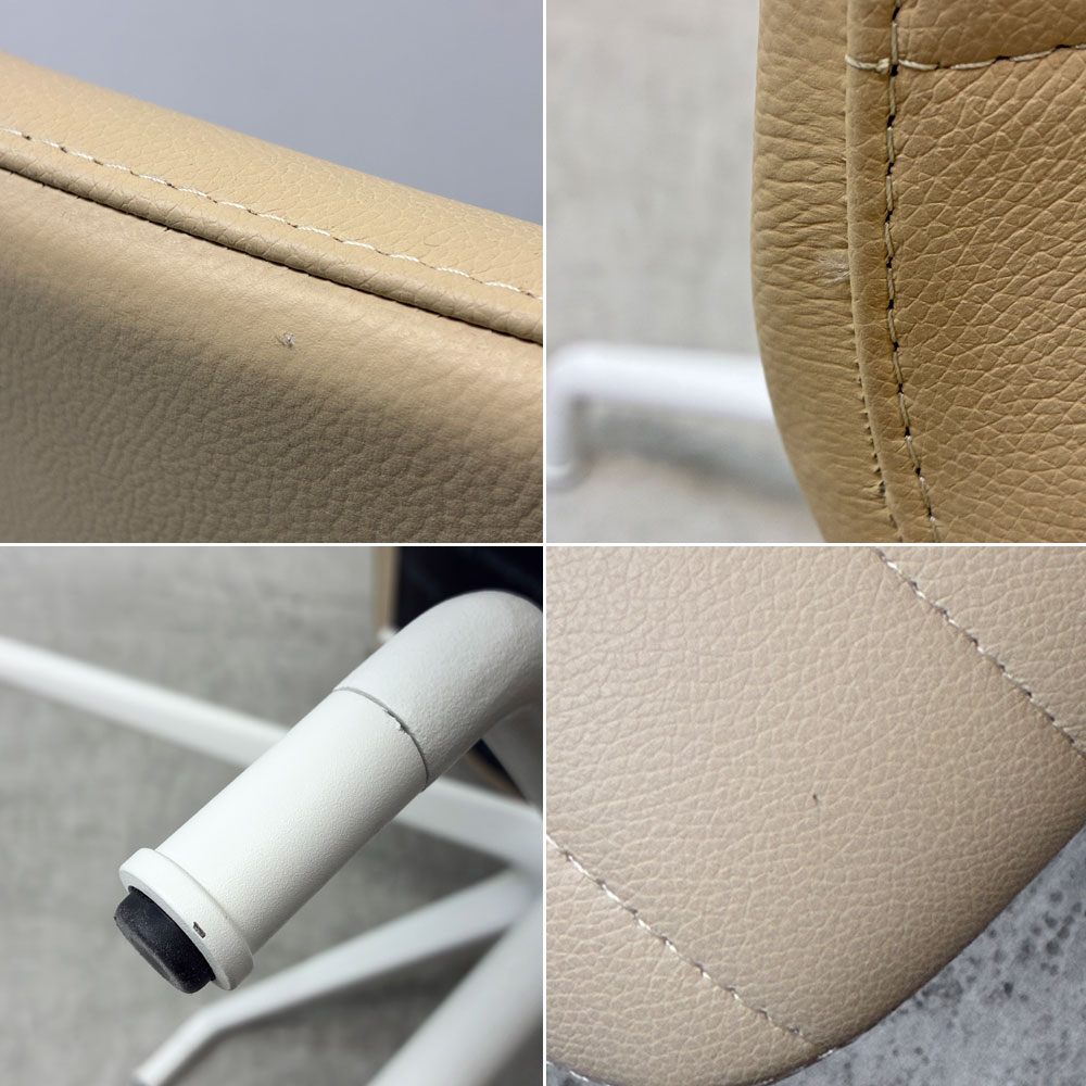 アンドリューワールド Andreu World フレックス エグゼクティブ Flex Executive ローバックチェア 回転式スターベース 本革 参考定価約278,630-●