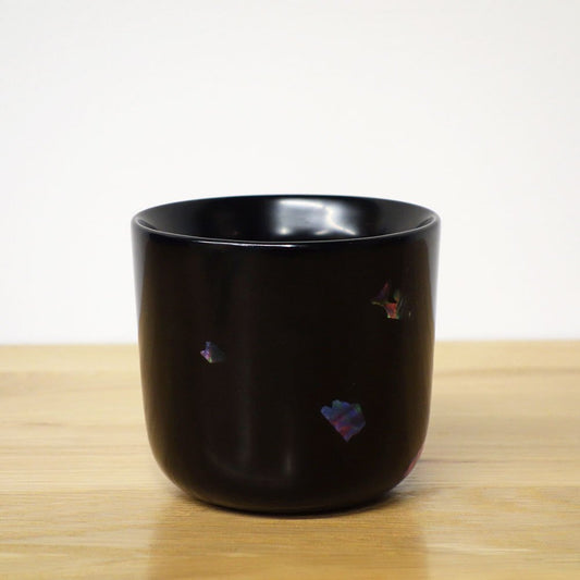 ミナペルホネン mina perhonen × 角萬漆器 × D&DEPARTMEN OKINAWA 螺鈿 フリーカップ 皆川明 A ◎