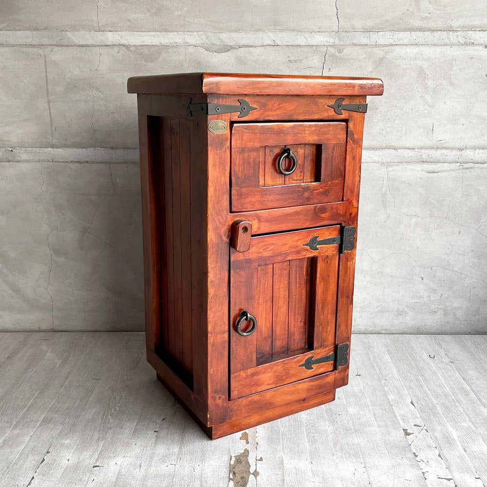 マドリッドコレクション THE MADRID COLLECTION MR-NT ナイトテーブル サイドテーブル スモールキャビネット カントリーテイスト アジアンテイスト ♪