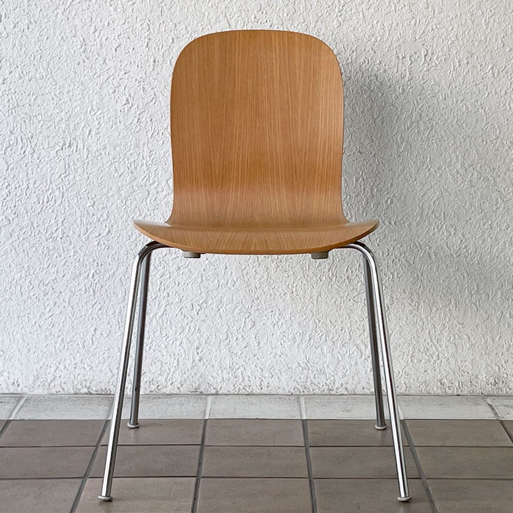 カッペリーニ Cappellini テイト TATE スタッキングチェア プライウッド ジャスパー・モリソン オーク材 スーパーノーマル A ◇