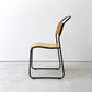 クラッシュゲート CRASH GATE ノットアンティークス Knot antiques ブルーノチェア RP6 BLUNO CHAIR スタッキングチェア プライウッド スチールレッグ ブラック 関家具 B ●