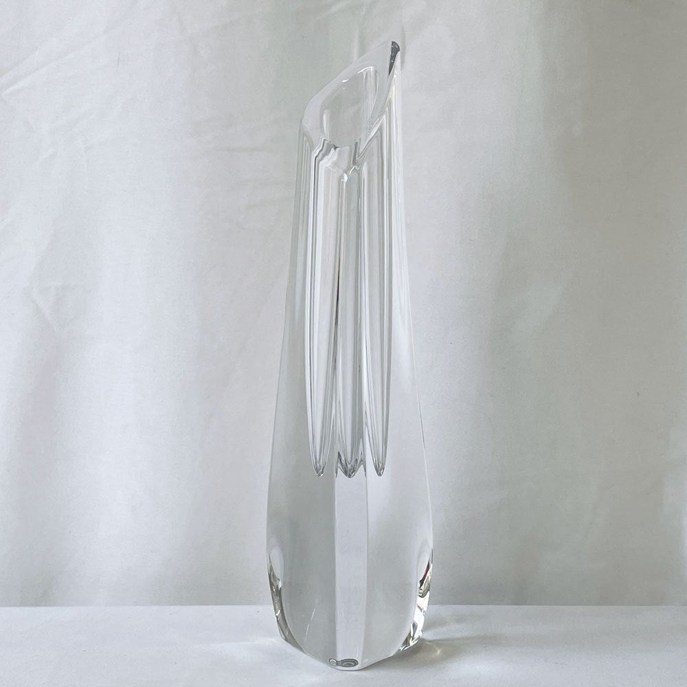 バカラ Baccarat ローズ Rose フラワーベース flower vase 一輪挿し 花瓶 花器 クリスタル フランス ◇