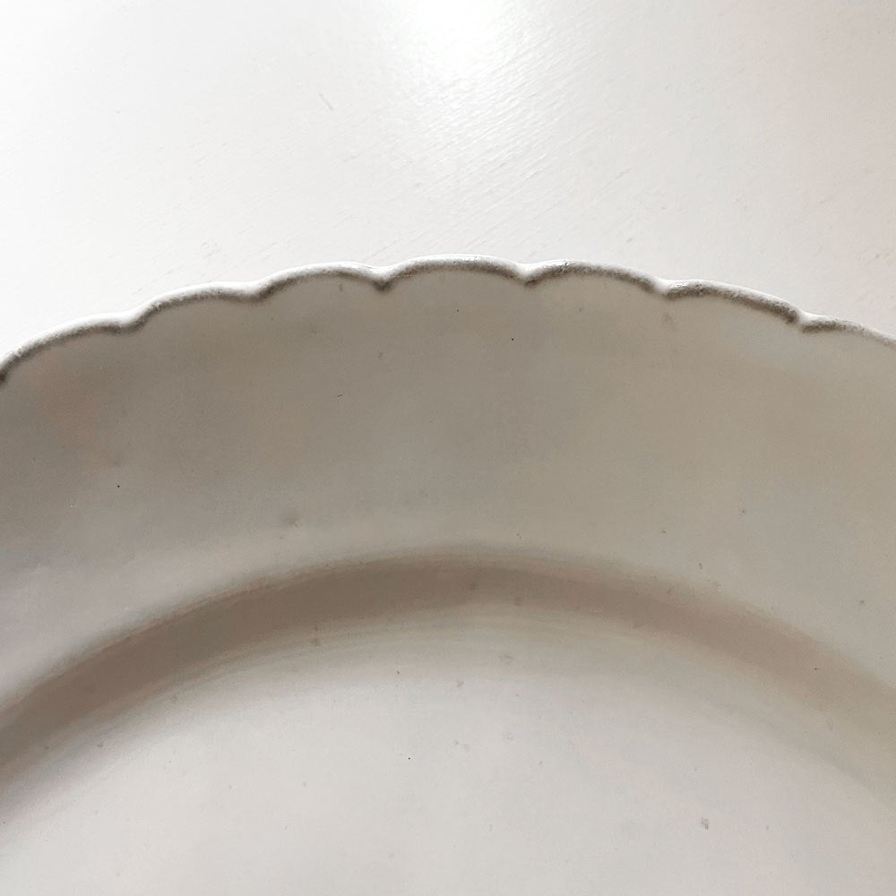 アスティエ・ド・ヴィラット ASTIER de VILLATTE パンセ Pensee ディナープレート 26.5cm フランス 定価￥17,600- B ◎