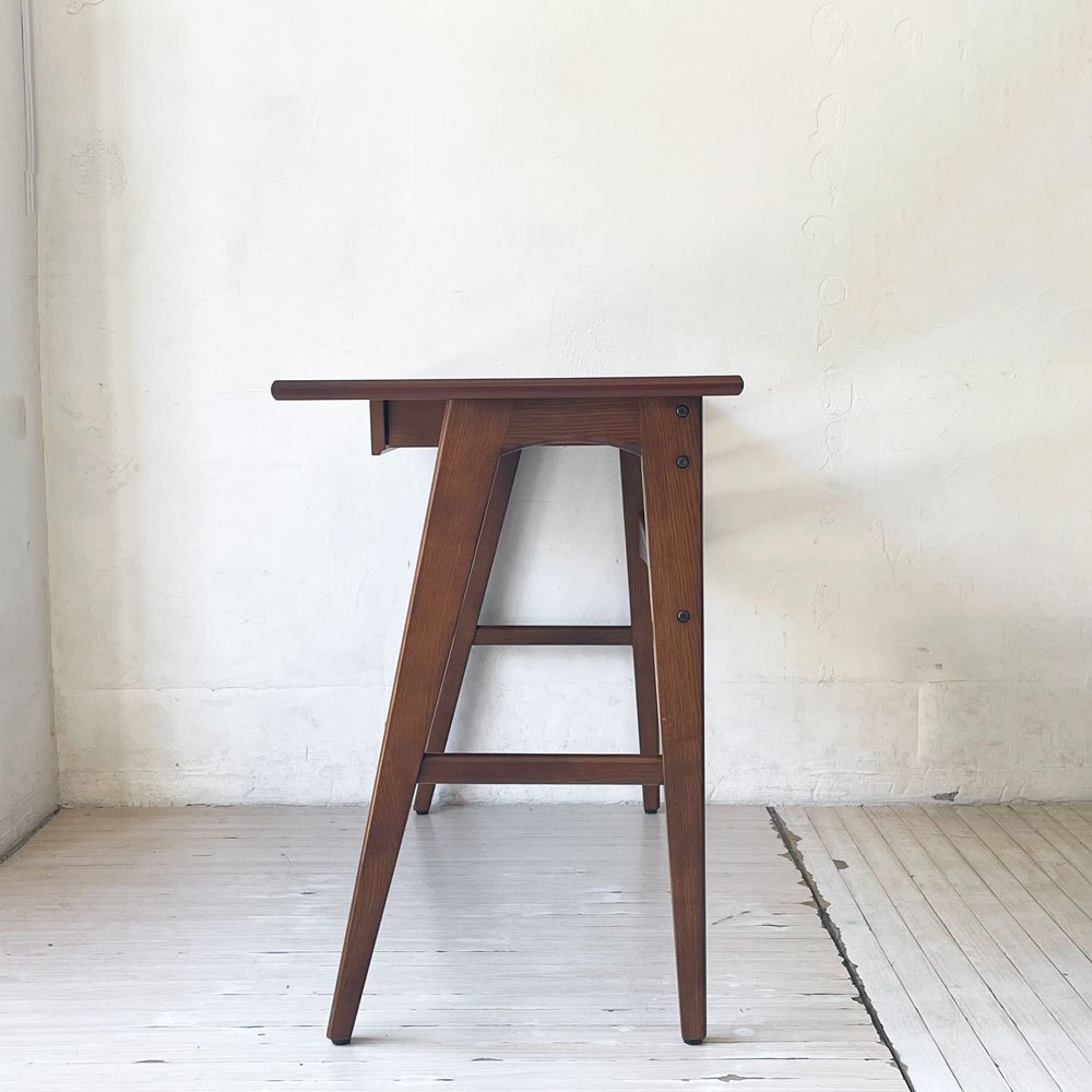 アクメファニチャー ACME Furniture デルマー DELMAR デスク 作業机 ウォールナット材 アッシュ材 抽斗付き ★