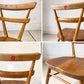 アーコール ERCOL ビンテージ ダブルバックチェア レッドドット 赤色 キッズチェア エルム材 スタッキング UK Vintage  ★