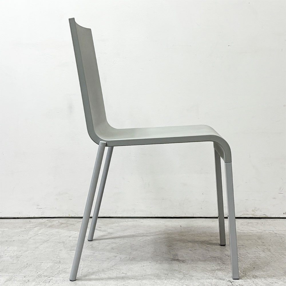 ヴィトラ vitra. ゼロスリー .03 ダイニングチェア スタッキングチェア マールテン・ヴァン・セーヴェレン Maarten Van Severen グレー B ●