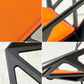マジス MAGIS チェアワン CHAIR ONE ダイニングチェア コンスタンチン・グルチッチ スタッキング 屋外使用可 ブラック × オレンジ シートクッション付 イタリア ●