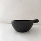 正島克哉 Katsuya Shoujima 片手土鍋 黒 大 全幅26cm 直火可 工房正島 現代作家 D ◎