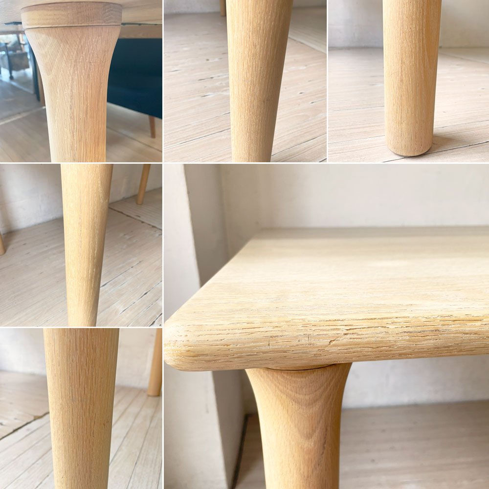 アクタス ACTUS スープダイニングテーブル SOUP DINING TABLE Rレッグ オーク材 W150 参考価格 \159,500- ★