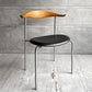 カールハンセン＆サン Carl Hansen & Son CH88P ダイニングチェア オーク材 本革 ブラックレザー ハンス・J・ウェグナー デンマーク 北欧家具 美品 ♪