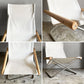 藤栄 FUJIEI ニーチェアX NY chair X 折りたたみチェア フォールディングチェア ロッキング ナチュラル ホワイト 新居猛  MoMA ■