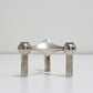 ストッフ ナゲル STOFF Nagel S22 キャンドルホルダー クローム candle holder Chrome インテリア オブジェ ドイツ ビンテージ ●
