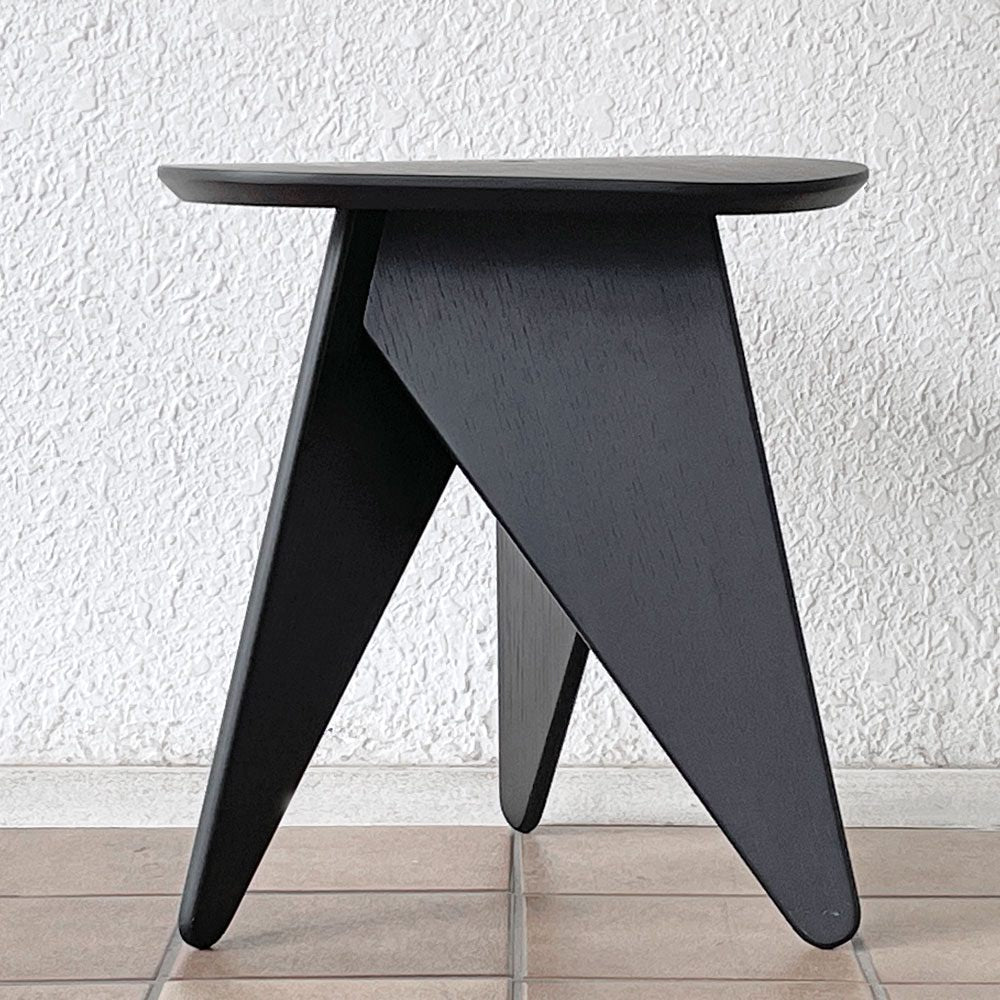 ボーコンセプト BoConcept トライアングル型 サイドテーブル スツール ブラック 木製 ヘンリック・ペダーセン Henrik Pedersen 365° north 北欧 デンマーク ◇
