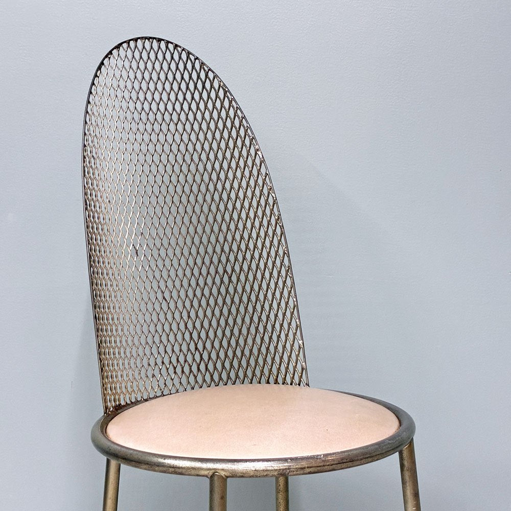 カッシーナ Cassina Interdecor ハル2チェア HAL2 クッションシート エキスパンテッドメタル 倉俣史朗 ポストモダン ビンテージ 希少 ◎