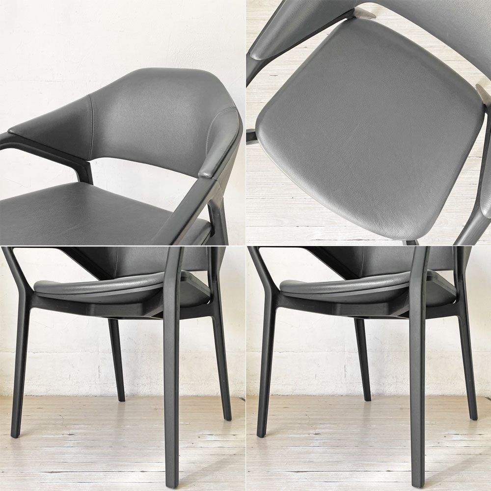 カッシーナ Cassina 133 イコ ICO アームチェア オラ・イト ORA ITO モダン イタリア 定価528,000円 ★