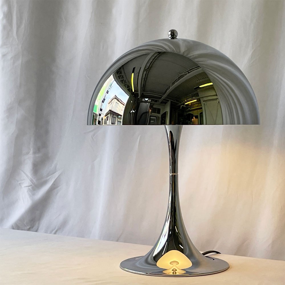 ルイスポールセン louis poulsen パンテラ320 テーブル 卓上照明 テーブルランプ シルヴァークローム ヴェルナーパントン Verner Panton 箱付き 定価135,300円 未使用品 ◇