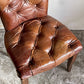 ハロ HALO チェスターチェア Chester chair ダイニングチェア レザー 本革 アンティークウィスキー antique whisky ビンテージ加工 アスプルンド取扱 B ■