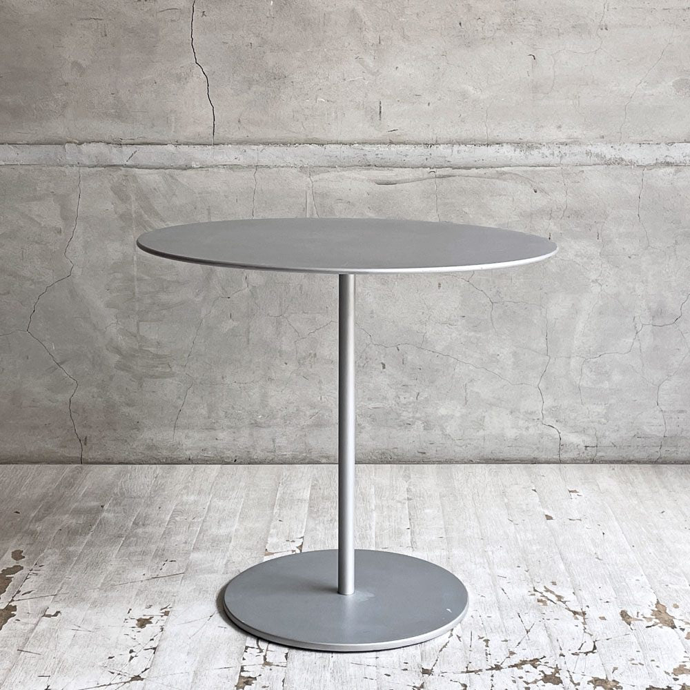 カッシーナイクスシー Cassina ixc. 252 オンオフ ON-OFF サイドテーブル アルミニウム ピエロ・リッソーニ イタリアモダン 廃番 定価約15万円 ♪