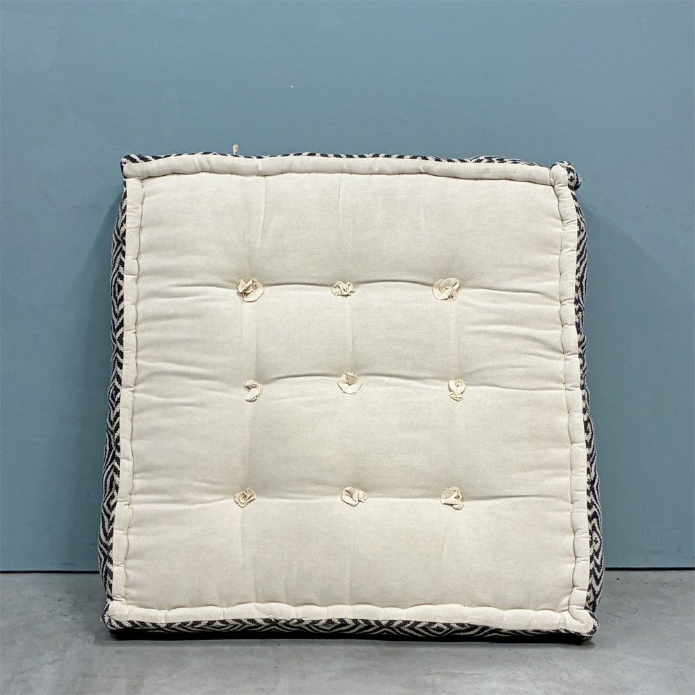 アデペシュ a.depeche ブロック マルチ ザブ オットマン block multi zabu ottoman ジオ グレー GEO gray 定価￥29,700- ◎