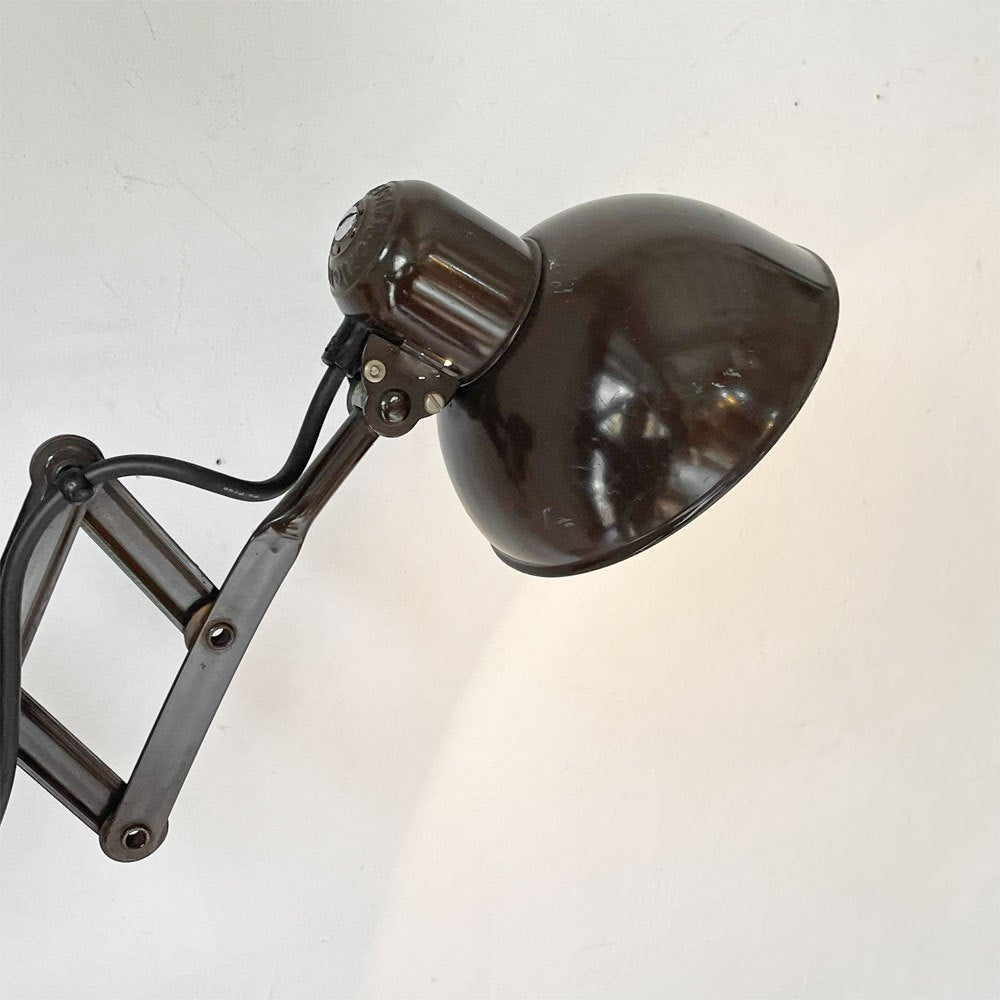 カイザーイデル KAISER IDELL シザーアーム ウォールランプ 6718 壁付け照明 伸長式 クリスチャンデル 工業系1930's バウハウス ドイツ アンティーク ★