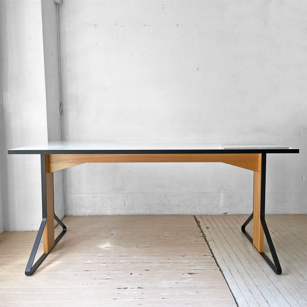 アルテック Artek カアリテーブル KAARI TABLE REB012 W160cm ホワイトグロッシーラミネート ナチュラルオーク ダイニングテーブル オフィステーブル 北欧 定価￥332,200- ★