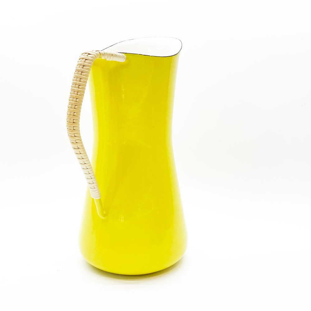 ダンスク DANSK コベンスタイル Koben style ホーロー ピッチャー イエロー Lサイズ H24cm 琺瑯 ジャグ イェンス・クイストゴー Jens Quistgaard★