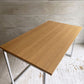 ビスレー BISLEY デスクプラン DESK PLAN Lフット ワーキングテーブル デスク オーク木目調 メラミン天板 スチール脚 W120cm イギリス ♪